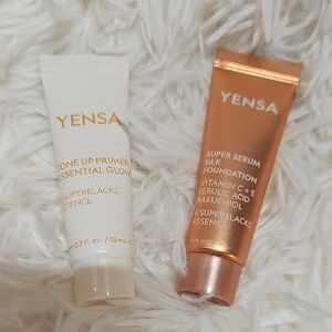 YENSA Tone Up Primer Essential Glow & YENSA Super Serum Silk Foundation